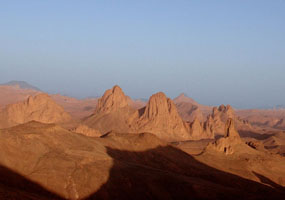 vu panoramique sur l'atakor (assekrem)